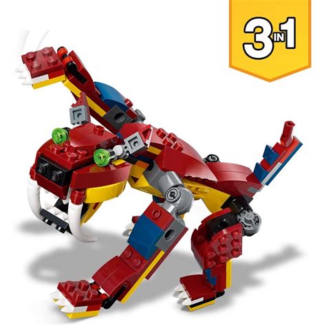 Lego 31102 creator fire dragon. LEGO CREATOR 31102 Smok Ognia