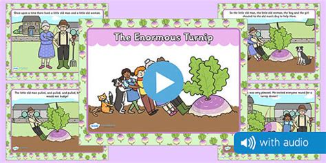 The Enormous Turnip Narrated Story Teacher Made Twinkl