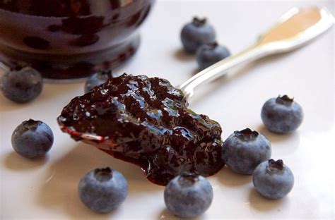 Bienvenue chez Spicy Confiture de myrtilles à l agar - agar