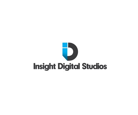 Modern Elegant Digital Logo Design For Insight Digital Studios