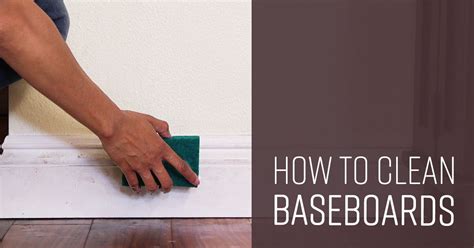 How to Clean Baseboards | Baseboards, Cleaning baseboards, Cleaning hacks