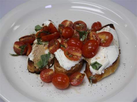 Make our simple tomato bruschetta as a classic italian starter. Bruschetta Recipe | Robert Irvine | Food Network