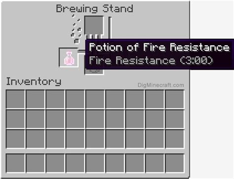 The potion of poison comes with poison (level 1) and a duration of 45 seconds. 7 Images Minecraft Fire Resistance Potion Recipe 8 Minutes ...