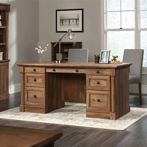 We did not find results for: Sauder Palladia Executive Desk in Vintage Oak ...