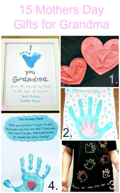 Looking for creative mother's day gift ideas? Mothers Day Gifts for Grandma