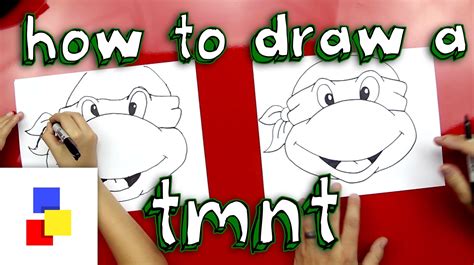 How To Draw A Teenage Mutant Ninja Turtle Face Costin Craioveanu