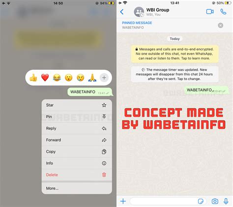 Concept Proposes New Pinned Message Feature For Whatsapp Wabetainfo