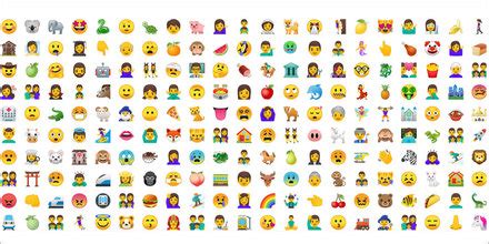 Kleine emojis zum ausdrucken : 2.000 neue Emojis für Android-Nutzer - Ausdrucken ...