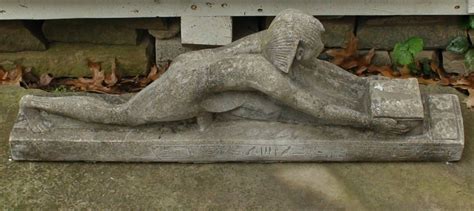 Concrete Egyptian Architectural/Garden Statuary | Collectors Weekly