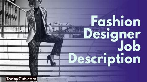 Fashion Designer Job Description Sample Salary Duties Skills Education