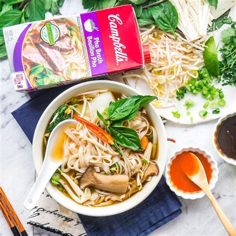 While the microwave hardly screams fine cuisine, it is in fact, the best way to make a consistently delicious poached egg. Did you know that Campbell's now has Pho Broth? Which is ...