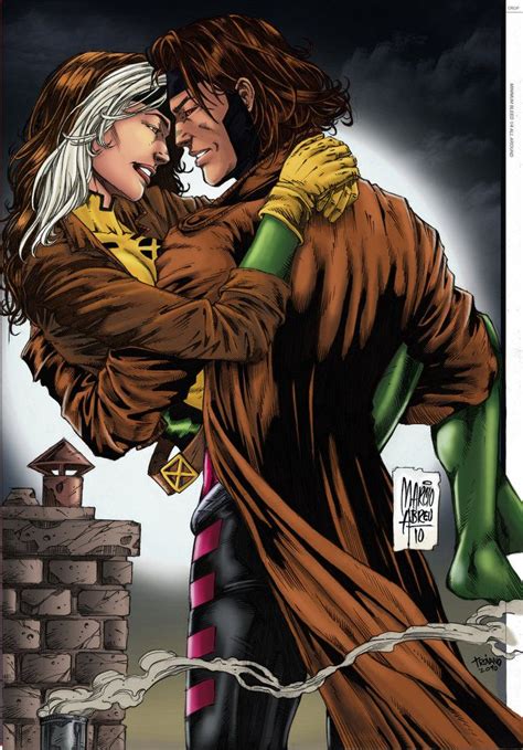 Rogue And Gambit By ~troianocomics On Deviantart Comic Book Characters
