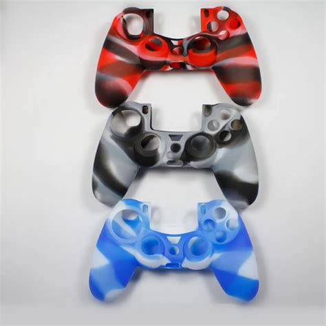 Silicone Skin Case For Ps4 Controller Game Joystick Protective Cover