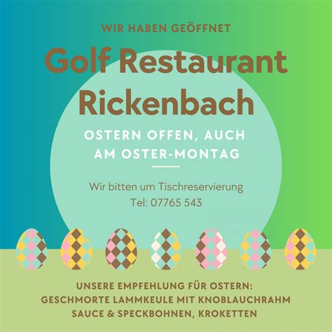 Restaurant Archive Golfclub Rickenbach
