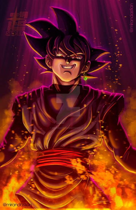 Goku black (ゴクウブラック gokū burakku, lit. Black Goku by Mirandastian on DeviantArt