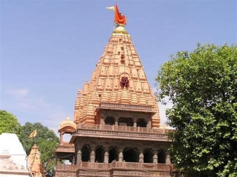 Dome Of Mahakaleshwar Temple In Ujjain