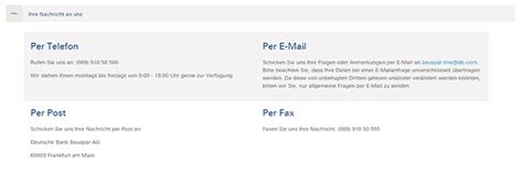 Deutsche bank bauspar ag swift code, frankfurt am main. Deutsche Bank Bausparen - Test und Erfahrungen