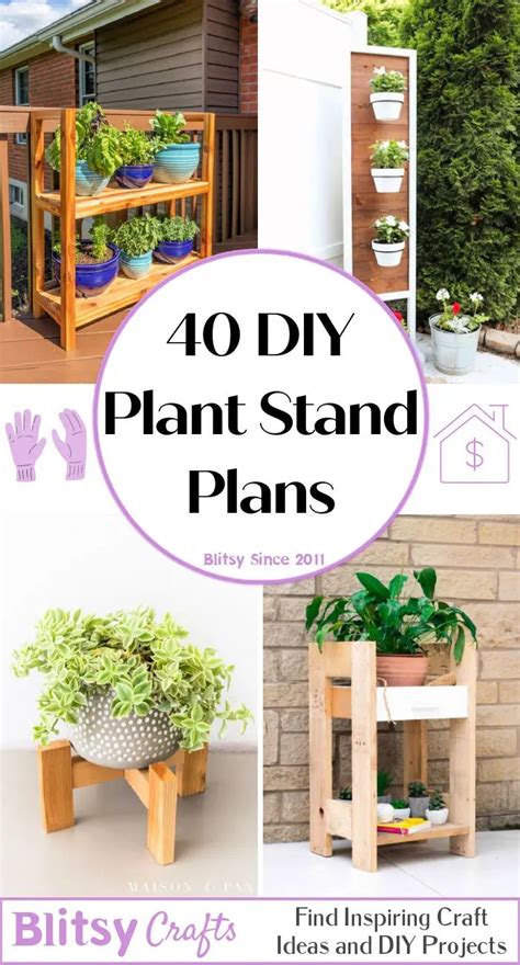 40 Free Diy Plant Stand Plans Cheap And Easy To Build Plant Stand