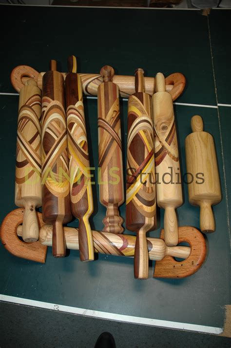 Handcrafted Wooden Rolling Pins Daniels Studios