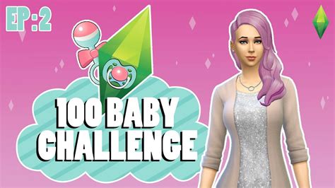 The Sims 4 The 100 Baby Challenge First Pregnancy Ep 2 Youtube