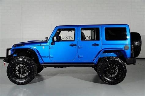 Originally, the 2020 jeep wrangler was available with as many as eleven color options: 2016 Jeep Wrangler Rubicon Lifted Blue Black Like New GPS ...
