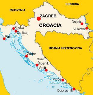 Por este motivo, el país goza, en su interior, de un clima continental moderado. mapa politico de eslovenia y croacia - Buscar con Google ...