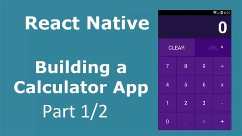 React Native Building A Calculator App Part 12 Build Ui Layout