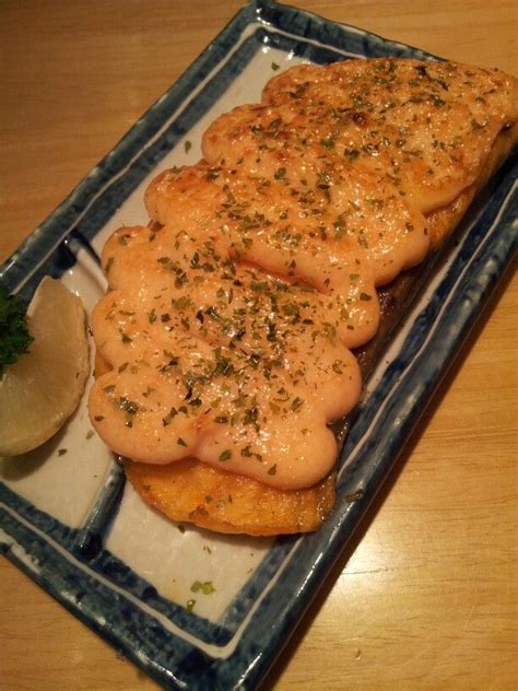 The time taken to prepare the food should be improved though because the waiting time is quite long. Salmon mentai? @ sushi tei