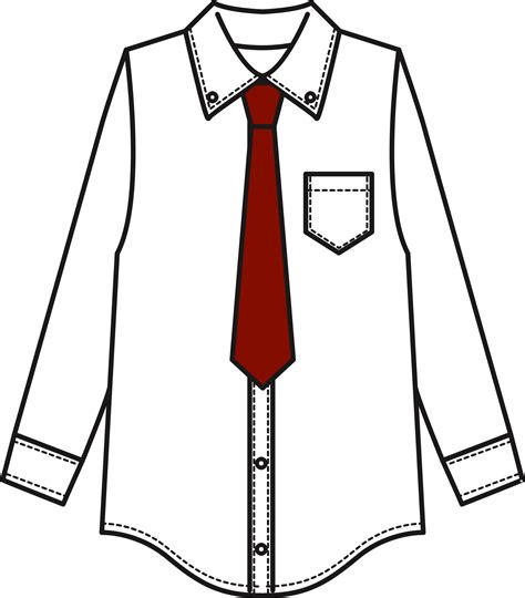 White Shirt And Tie Icons Png Free Png And Icons Downloads