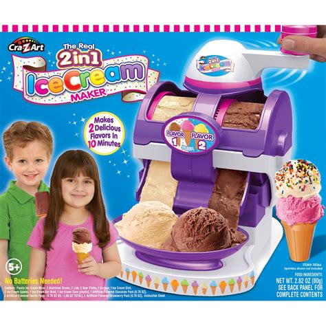 Cra Z Art The Real 2 In 1 Ice Cream Maker Pretend Play Baby And Toys