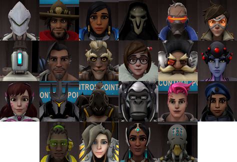 Overwatch All Heroes By Asadongkung On Deviantart