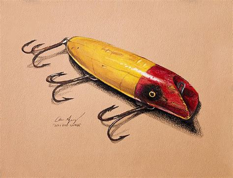 This one of series of video from haru834 one of my favourite youtube lure and video makers. Fishing Lure - Colored pencil drawing fine art print ...