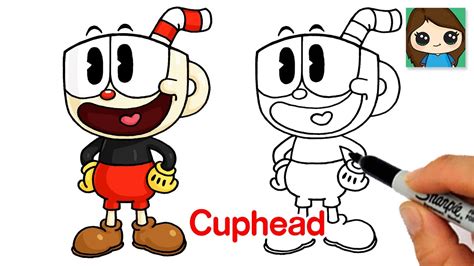 How To Draw Cuphead Easy The Cuphead Show Youtube
