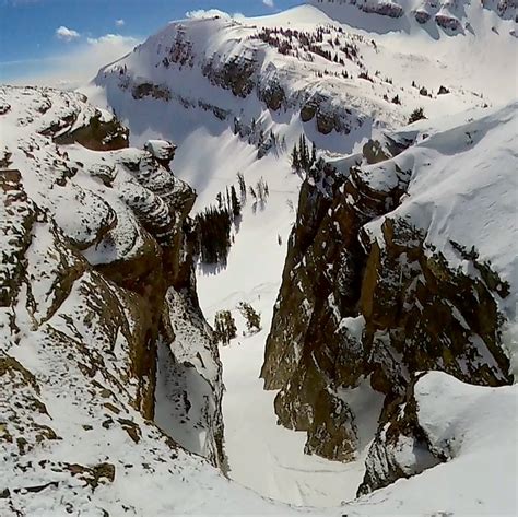 Gothic Couloir Cody Peak Cowboys And Indians Jackson Hole 31019 On