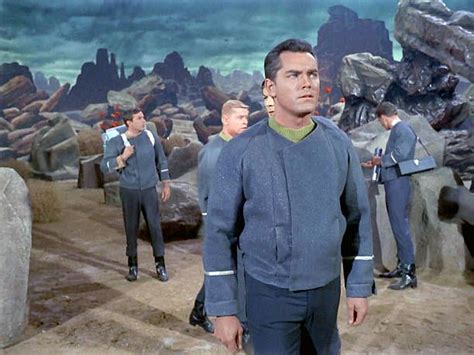 Jeffrey Hunter As Captain Christopher Pike On The Planet Talos Iv In