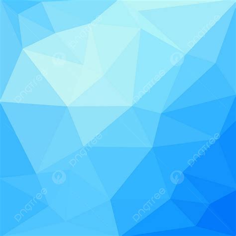 Low Poly Triangle Vector Png Images Low Poly Abstract Blue Background
