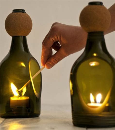 Upcycling:10 kreative Ideen, alte Glasflaschen wiederzuverwerten