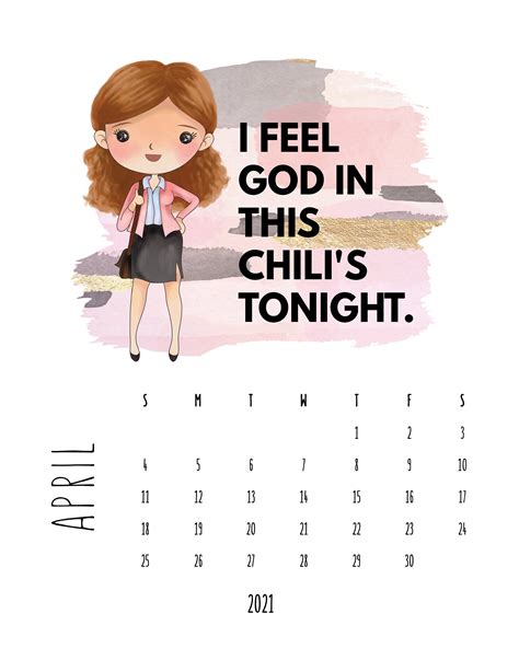 Funny 2021 Calendar Funny Office Calendar Ts For Her Etsy