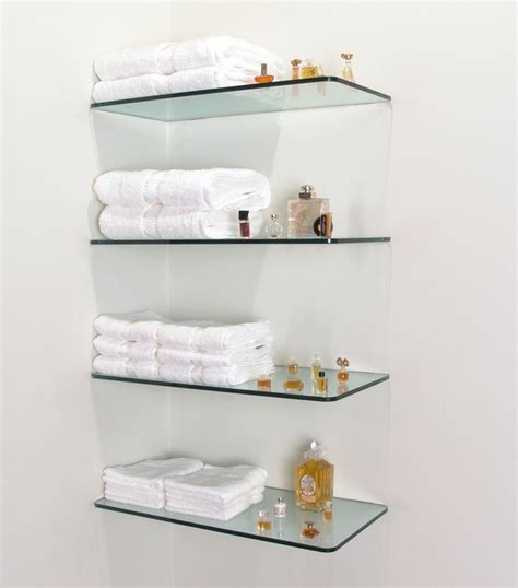 Glass Shelves For Bathroom Foter