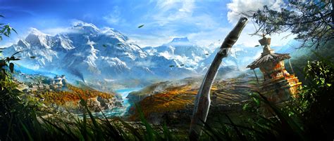 Video Games Far Cry 4 Landscape Wallpapers Hd Desktop And Mobile