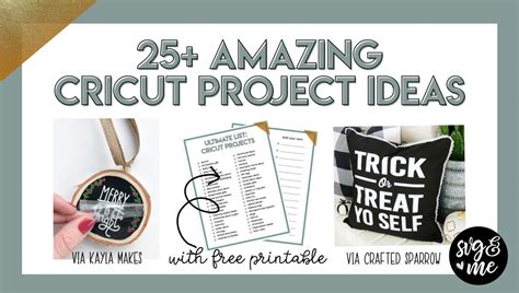 25 Amazing Cricut Project Ideas To Try Free Printable Svg And Me