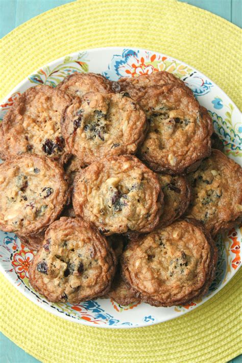 Cranberry Almond Oatmeal Cookies | Love & Flour
