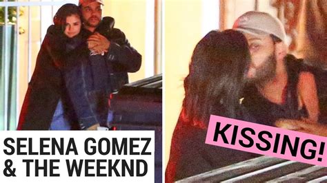 Selena Gomez And The Weeknd Caught Kissing Hollywire Youtube