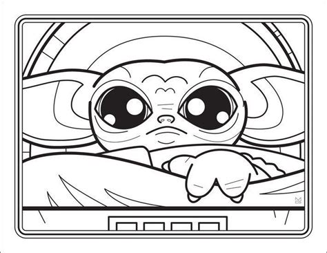 10++ Coloriage Bebe Yoda A Imprimer Téléchargement HD  coloriagepour