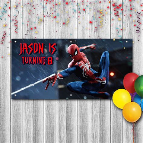 Spiderman Birthday Poster Ubicaciondepersonascdmxgobmx