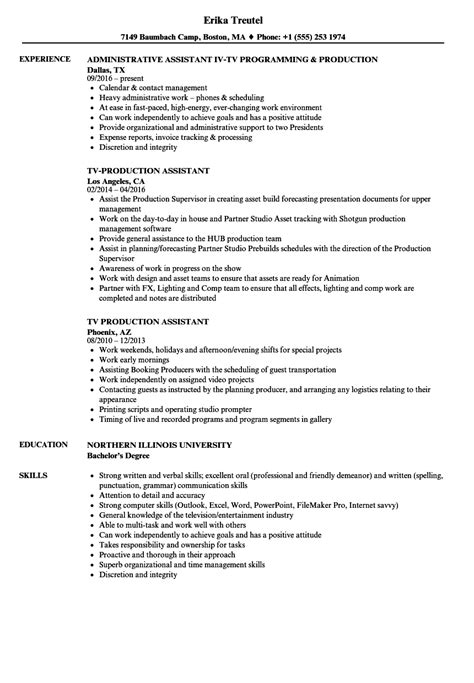 Professional assistant general manager resume examples & samples. Production Assistant Resume Examples | louiesportsmouth.com