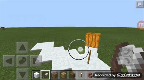 Minecraft How To Change Snow Golem Face Youtube