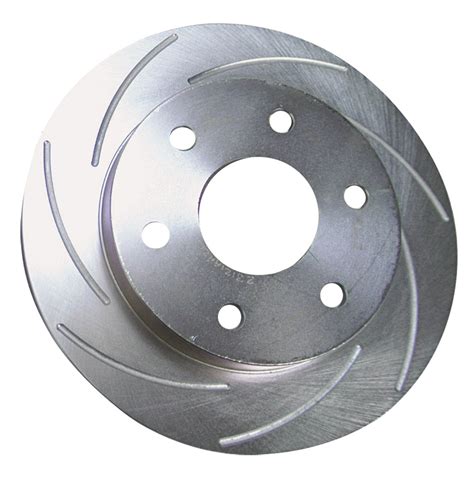 SSBC 23045AA2L Slotted Plated Front Rotor For 1988 99 K1500 1 25 Wide