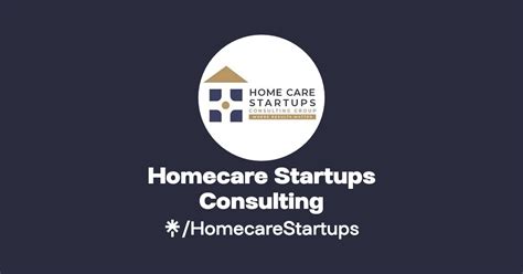 Homecare Startups Consulting Instagram Facebook Linktree