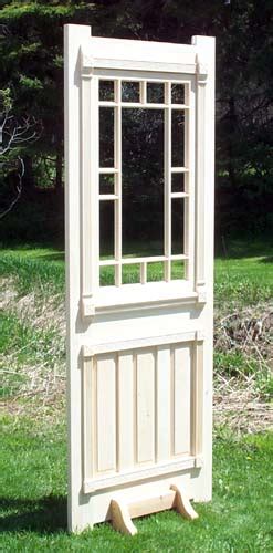 But larger doors may have more wood and fastener parts. wood screen door, wooden combination storm doors ...